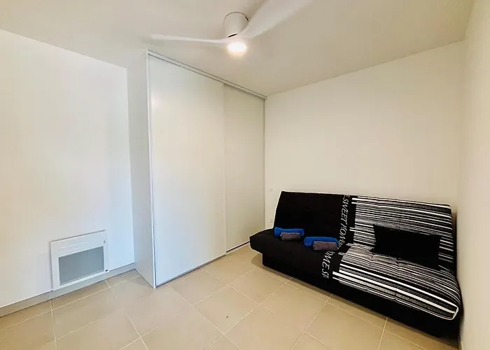 Confortable 211 Direct Access To Sea 3min, 2 Parking Free