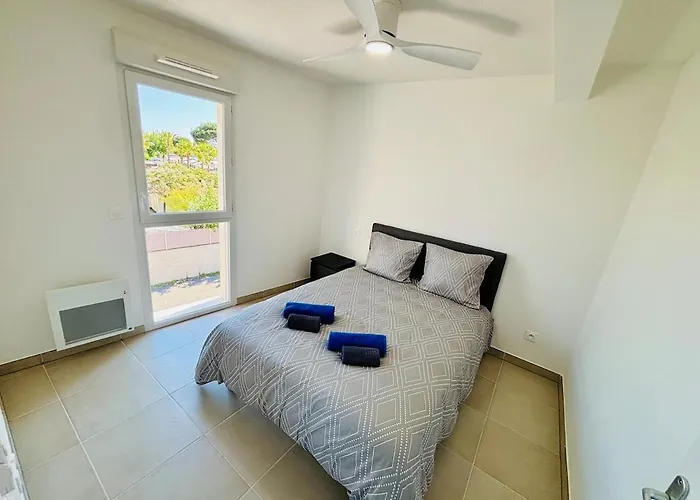Confortable 211 Direct Access To Sea 3min, 2 Parking Free Appartement