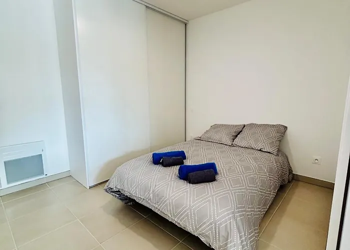 Confortable 211 Direct Access To Sea 3min, 2 Parking Free Appartement
