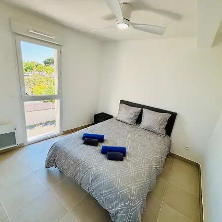Confortable Appartement 211 Direct Access To Sea 3Min, 2 Parking Free Apartment